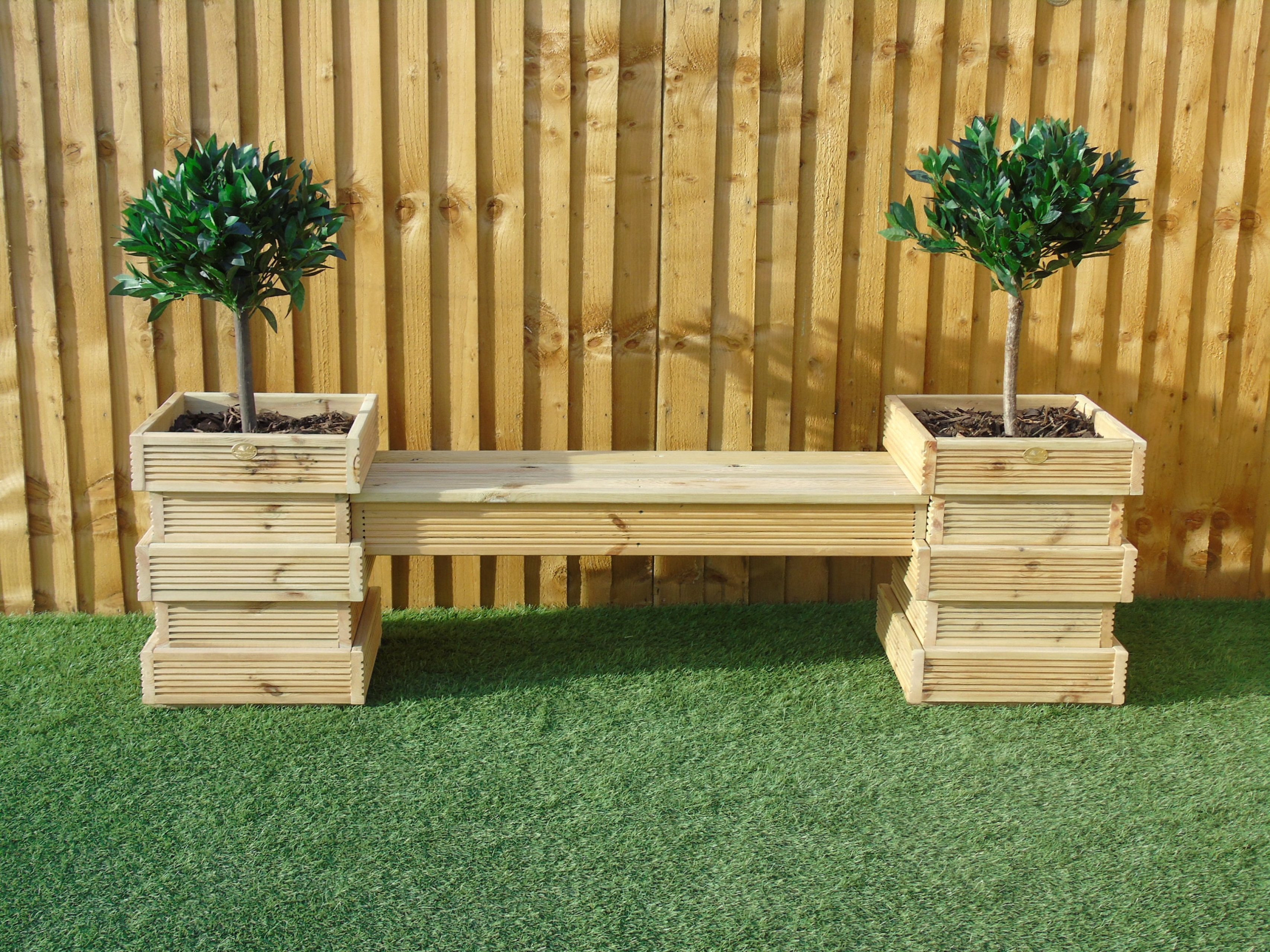 'Make Your Own' - Garden Seating Area Bench Set - Beehive 